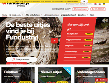 Tablet Screenshot of fundustry.nl